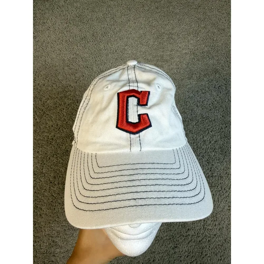 Cleveland Giants Hat Cap Strap Back Boys One Size White MLB Baseball New Era